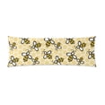 thumbnail image 1 of YUSDECOR Bee Body Pillowcase Pillow Protector Cushion Cover 20x60 inch, 1 of 1
