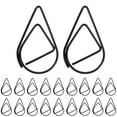 thumbnail image 1 of 100Pcs File Document Paper Clips Drop Shaped Paper Clips Lovely Small Paper Clips Office Paper Clips, 1 of 8
