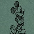 thumbnail image 3 of Disney - Mickey Sketch - Women's Short Sleeve Graphic T-Shirt, 3 of 5