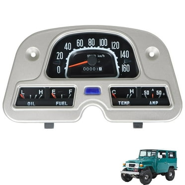 SEBLAFF Meter Gauge Cluster Speedometer Instrument Assembly Replacement for 1975-1980 Land Cruiser Series FJ40 FJ45 BJ40 8310060180