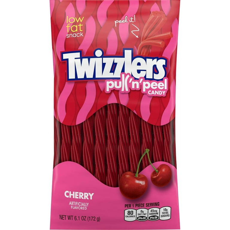 Twizzlers Pull 'n' Peel Cherry Candy, 14 oz - The Fresh Grocer