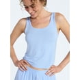 thumbnail image 5 of Joyspun Women’s Sleep Ribbed Modal Tank Top and Shorts Set, Size XS-XL, 2X-3X, 5 of 5