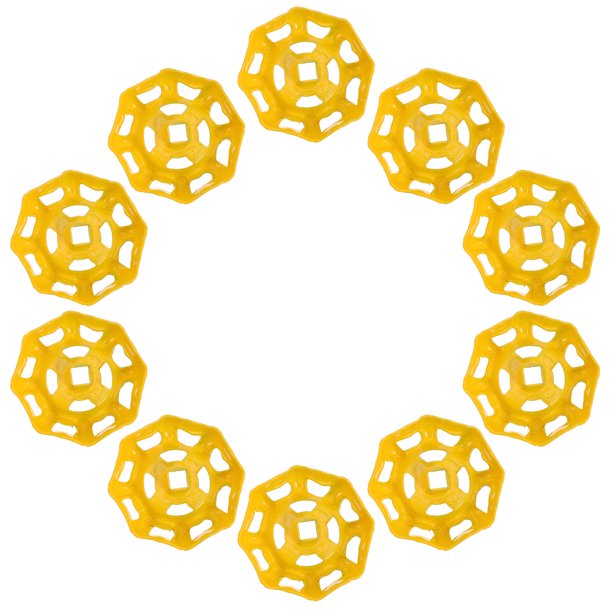 ADDHAT 10Ud Manija De Repuesto Ergonómica Para De Jardín Color Amarillo Resistente