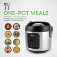 thumbnail image 3 of Aroma® 20-Cup (Cooked) / 5Qt. Digital Rice & Grain Multicooker, 3 of 7
