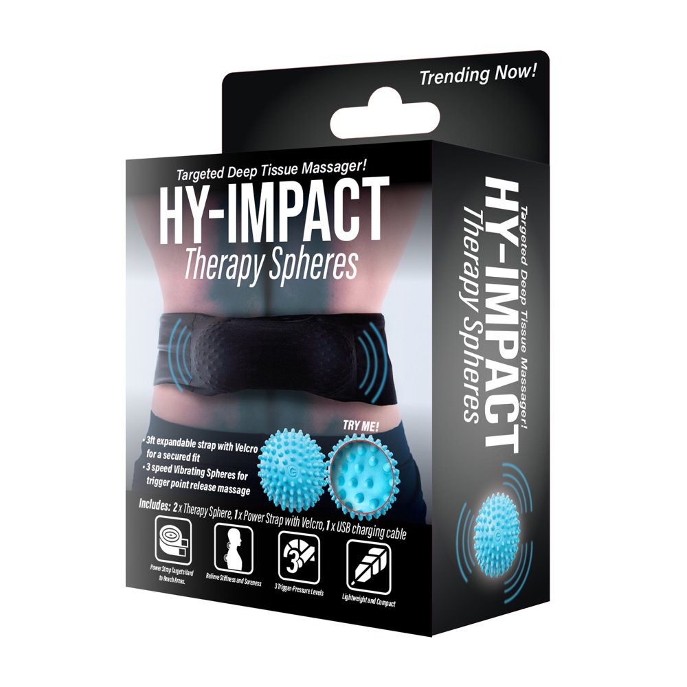 TV Hyper Impact Therapy Spheres Targeted Deep Tissue Massage Therapy