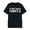 Black, variant on ChoXxx Women's Graphic Print Short Sleeve Casual Crew Neck Soft Blended Everyday Top Grey L