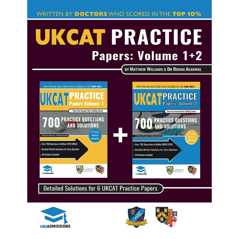 ukcat-practice-papers-volumes-one-two-6-full-mock-papers-1400-questions-in-the-style-of-the