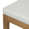 thumbnail image 5 of Christopher Knight Home 24.5" Counter Stools, Brown Wood Frame, Rattan Woven Back, Gray Cushion, Set of 2, 5 of 9