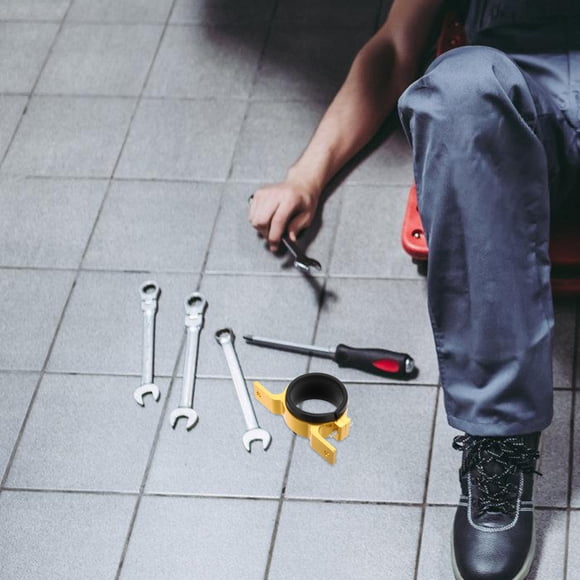 CRAFTHROU Montaje Metálico Dorado Para Bomba De Gasolina Fácil Instalación Ideal Para Uso En Hogar