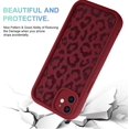 thumbnail image 3 of Compatible with iPhone 13 Case, Cheetah Print Shockproof Soft TPU Protective Case for Women Girls, Slim Anti Scratch Leopard Case for iPhone 13 6.1 Inch, Hot Pink, 3 of 7