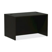 Alera Valencia Series Straight Desk Shell, 47 1/4w x 29 1/2d x 29 5/8h, Espresso