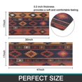 thumbnail image 7 of Boho Multicolor Ethnic Pattern with Geometric Shapes Kitchen Rugs Sets Of 2,Anti Fatigue Kitchen Mat Rugs Non Slip Washable,Decorative Kitchen Floor Mats for Kitchen,Sink,Laundry,17"x30"+17"x47", 7 of 7