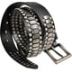 thumbnail image 1 of Stylish Mens Studded Casual Italian Cowhide Leather Belts For Jeans Punk Rock Rivets Belt With Buckle For Men, 1 of 5