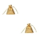 thumbnail image 4 of Wosthever 100 piezas bolsas de joyería brillante cordón de regalo fiesta de boda de bricolaje dorado / 5 * 7 cm Dorado/5*7cm 2Conjunto, 4 of 6