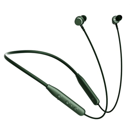 BT263 Wired Wireless Headphones: 20H Battery, 200mAh, Aurora Design, Ultra-Light Neckband, TWS & Magnetic