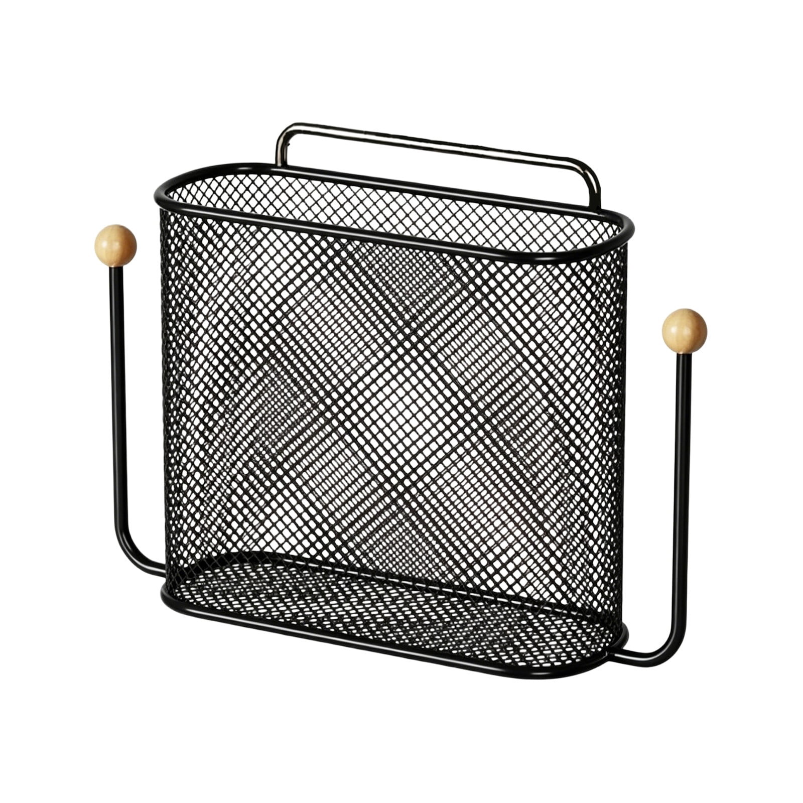 Bathroom Wall Mounted Storage Basket Metal Organizer No Drill Storage Shelf, Rust Resistant Breathable Strong Easy Install Space Saving, For Bathroom Kitchen Bedroom Dorm Wall Storage