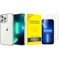 thumbnail image 2 of PYYNA-for iPhone 13 Pro Max Bumper Case and Tempered Glass Screen Protector Bundle, 2 of 4