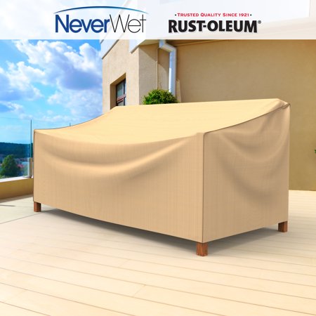 Budge Xlarge 88 W 36 Deep Tan Patio Sofa Cover Neverwet As Low As 5 0 Upc 018397143552 Dexter Clearance