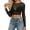 Black, variant on Womens Tops Casual T Shirts Sexy Slim Fit See Through Long Sleeve Mesh Round Neck Solid Fashion Clothing