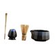 thumbnail image 5 of 4pcs Japones Japanese Matcha Set Matcha Whisk Matcha Chawan con Regalos de cuchara de té Herramientas Wathisk Stand Matcha Bowl set para sala de té en Azul oscuro, 5 of 9