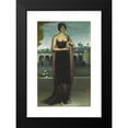 thumbnail image 2 of Julio Romero De Torres 16x24 Black Modern Framed Museum Art Print Titled - Adela Carbone, La Tanagra (Adela Carbone, the Tanagra), 2 of 5