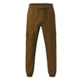 thumbnail image 3 of WILLBEST Pantalones Cortos de Verano para Hombre, Deportivos, de Moda, para Playa, Ocio, Viajes, de Poliéster, con Estampado de Cocoteros, Talla 60, 3 of 7