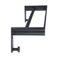 thumbnail image 2 of Towel Rack Space Aluminum Double Towel Bar Hanging Rod Storage Shelf Hanger Bathroom Accessory 50cm, 2 of 14
