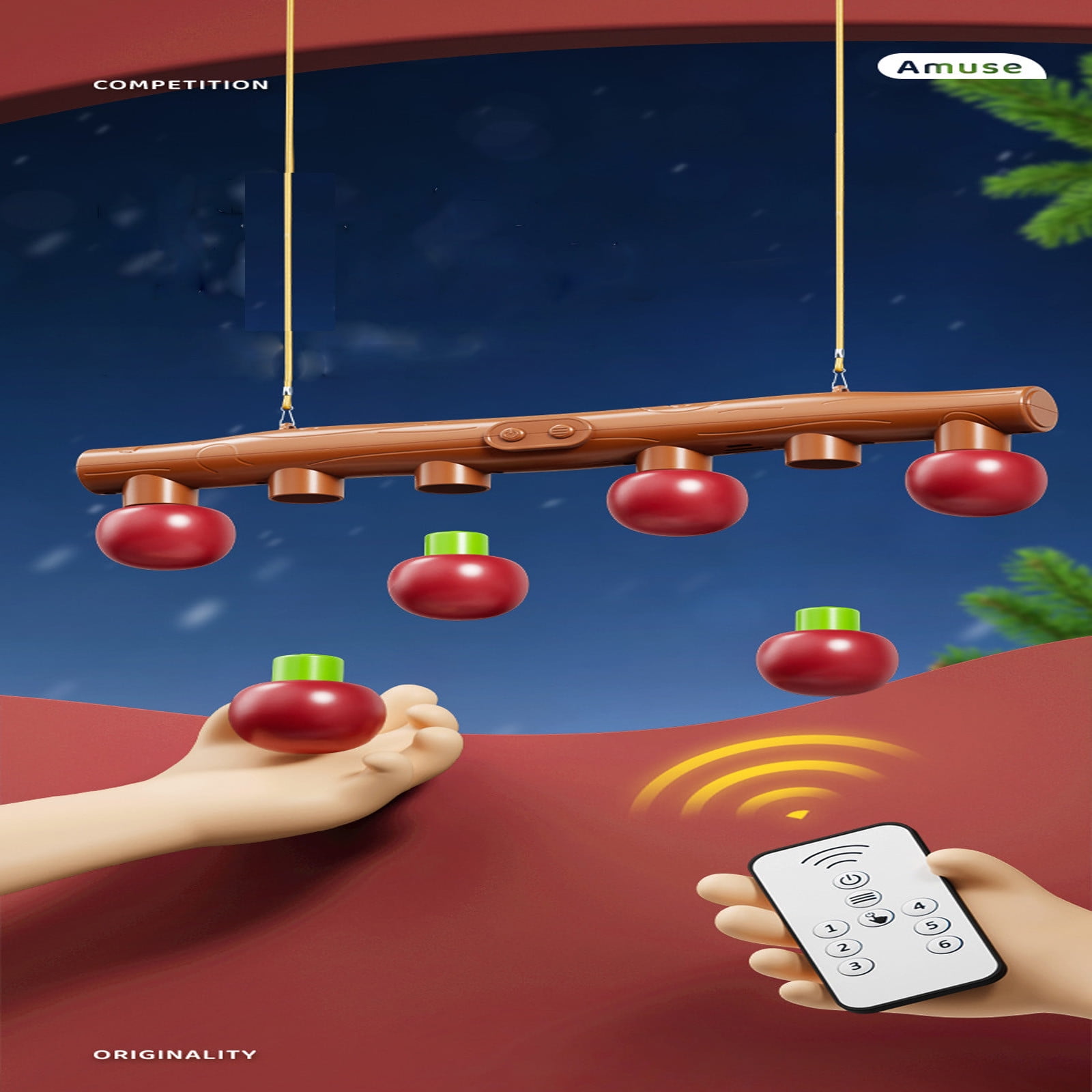 Juego De Palos Que Caen Para Niños Con Control Remoto Para