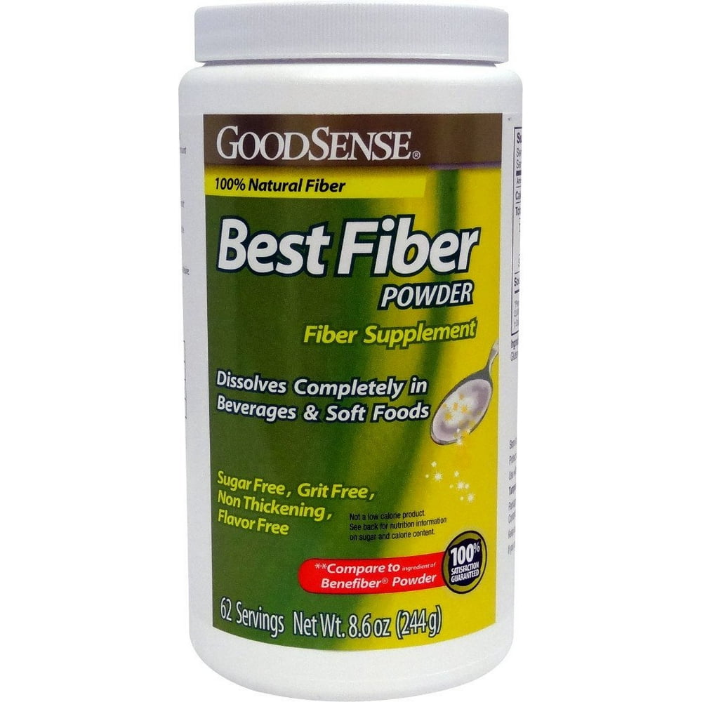 GoodSense® Best Fiber Powder Sugar/Flavor Free 62 Servings 8.6 oz. Case