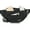 Black, variant on Large Fanny Pack with 4 Zipper Pockets, Crossbody Waist Bag for Traveling, Running, Sports, Casual Use