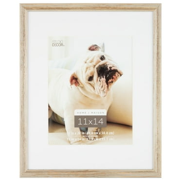 6 Pack: Champagne 11" x 14" Frame with Mat - Home by Studio Décor®