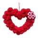 thumbnail image 2 of Corona del Día de San Valentín, corona de corazón rojo, novedad decorativa, guirnalda Artificial romántica, corona de puerta para paredes del Festival, 2 of 8