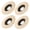 4Pcs, variant on 125mm Wool Felt Polishing Wheel Kit, Dense Wool Buffing Pads for Car Polisher, Grinder Flap Disc for Surface Smoothing and Waxing
