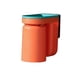 thumbnail image 1 of Yuarrent Soporte para de cepillo de montado en la pared soporte autoadhesivo estante colgante de larga duración Universal baño Juegos de accesorios de baño Naranja Yuarrent HA078240-01, 1 of 6