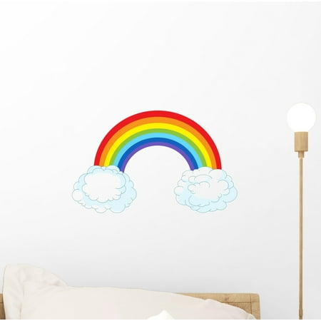 peel wallmonkeys decals decal stick rainbow dialog displays option button additional opens zoom