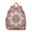 Orange-54, variant on Wildflower and Butterfly Students Backpack - Artistic Tropical Flower and Leaves Illustration, Durable Waterproof Oxford Fabric School Bag
