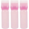 thumbnail image 2 of 3pcs Root Comb Applicator Bottle Hair Oil Applicator Bottle Hair Dye Comb Bottle, 2 of 9