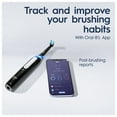 thumbnail image 6 of Oral-B iO Series 4 Electric Toothbrush with (1) Brush Head, Rechargeable, Black, 6 of 13