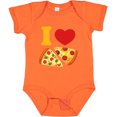 thumbnail image 3 of Inktastic I Love Pizza Boys or Girls Baby Bodysuit, 3 of 5