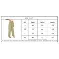 thumbnail image 2 of Txlixc Pantalones de Negocios de alta cintura de color sólido de moda Txlixc moda, 2 of 8