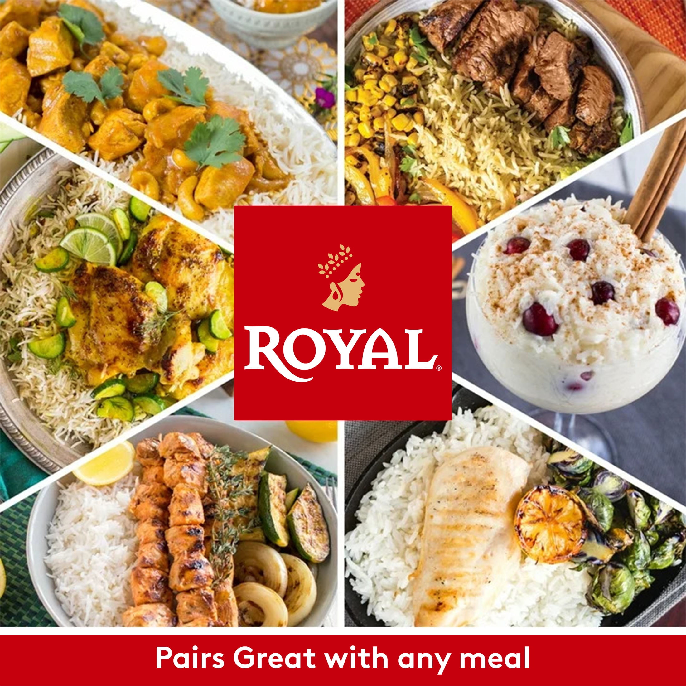 (3 pack) Authentic Royal Toor Dal or Split Pigeon Peas, 2lbs (32oz) - Protein & Fiber Rich Split Yellow Peas