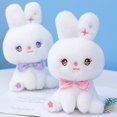 thumbnail image 2 of 2023 Soft / Cartoon / Cute Rabbit Plush Toy / Sitting Star Rabbit Plush Doll / Bedside Ornaments / Children's Birthday Giftpink35cm Deng Xun unisex, 2 of 2