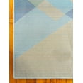 thumbnail image 7 of Unique Loom Estrella Collection Area Rug - Gaudi (7' 1" x 10' Rectangle Green/Beige), 7 of 7
