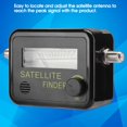 thumbnail image 5 of Ccdes Buscador de Satélite Universal,Conector LNB a Rec Medidor DeIintensidad de Se?al Sensible,Receptor de Se?al de Satélite de TV Digital,Digital Satfinder Profesional,Localizadores de Satélitess Cable No se aplica, 5 of 5