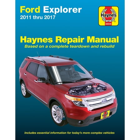 Ford Explorer, 11-17 Haynes Repair Manual ^