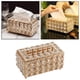 thumbnail image 5 of Fundas para cajas de pañuelos de cristal brillante, porta servilletas, decoración para el tocador de la cocina y el coche. un dorado, 5 of 9