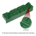 thumbnail image 4 of Uxcell Magnetic Vise Jaws 5 Inch Magnet U-Grooves Soft Bench Jaw Pads Covers, Green, 4 of 6
