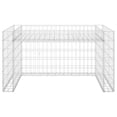 thumbnail image 3 of vidaXL Lawn Mower Garage with Raised Bed 43.3"x31.5"x23.6" Steel Wire, 3 of 5