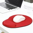 thumbnail image 3 of Pebbuoy Wrist Mouse Pad Memory Foam Stepped-Wedge Design Ergonomic Wrist Support Non-slip Mousepad for Home Office, 3 of 7