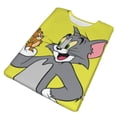 thumbnail image 3 of Tom And Jerry Men's T Shirt 3D Graphic Hip Hop Unisex Tees Tops Casual Stylish Crew Neck Short Sleeve, 3 of 8